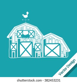 Farm icon design 