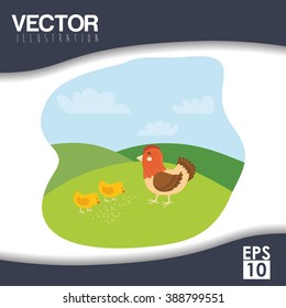 Farm icon design 