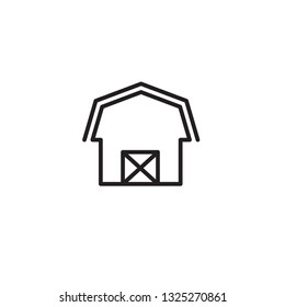 farm icon vector