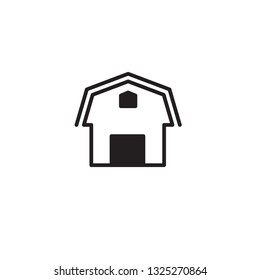 farm icon vector