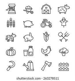 Farm Icon Vector