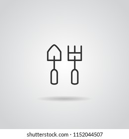 farm icon vector illustration, tool