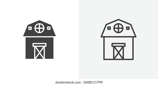 Farm icons design. vector icons for ui designs