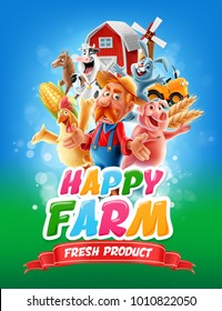 farm illustration banner