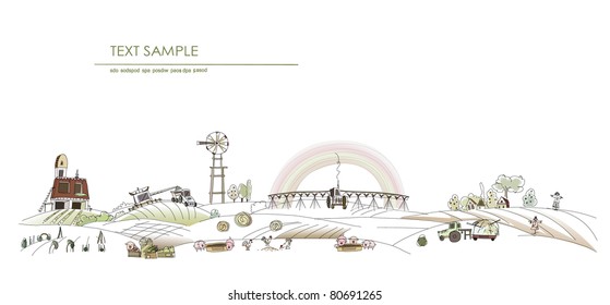 farm landscape
