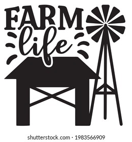 farm life logo inspirational positive quotes, motivational, typography, lettering design