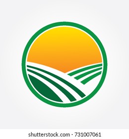 logotipo de granja