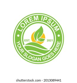 logotipo agrícola, logotipo agrícola vectorial