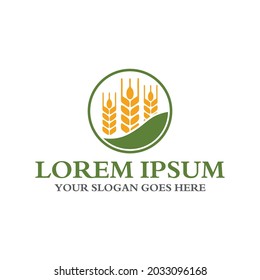 farm logo , agriculture logo vector