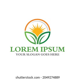 farm logo , agriculture logo vector