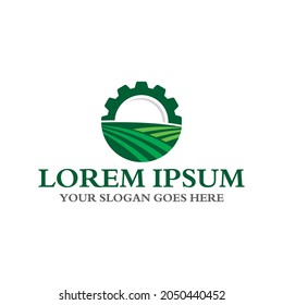 farm logo , agriculture logo vector
