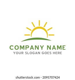 farm logo , agriculture logo vector