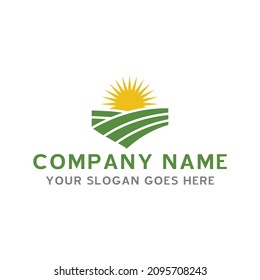 farm logo , agriculture logo vector