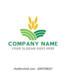 farm logo , agriculture logo vector