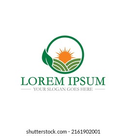 Farm Logo , Agriculture Logo Vector