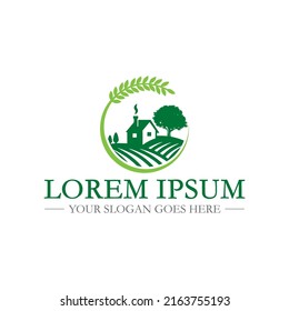 farm logo , agriculture logo vector