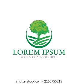 farm logo , agriculture logo vector