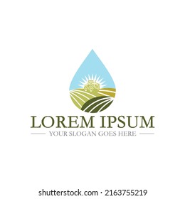 farm logo , agriculture logo vector