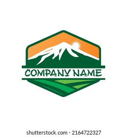 farm logo , agriculture logo vector