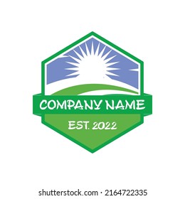 farm logo , agriculture logo vector