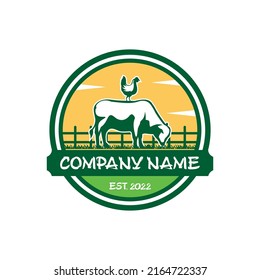 farm logo , agriculture logo vector