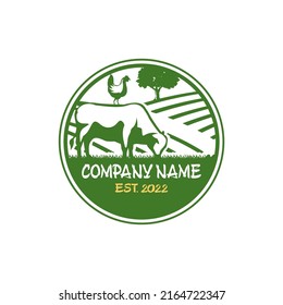 farm logo , agriculture logo vector