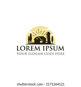 farm logo , agriculture logo vector