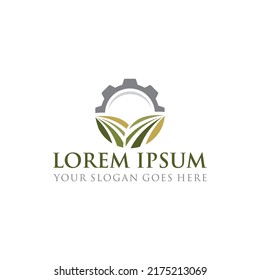 farm logo , agriculture logo vector