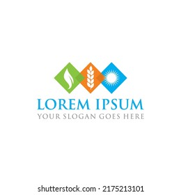 farm logo , agriculture logo vector