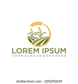 logotipo agrícola, logotipo agrícola vectorial