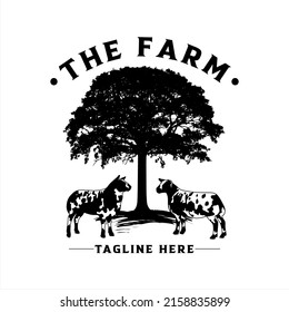 The Farm logo, company logo design idea, vector illustration