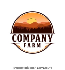 Farm logo design