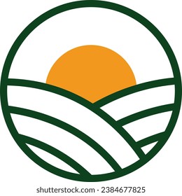 Farm Logo Design icon vector