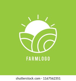 farm logo design template
