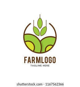 farm logo design template