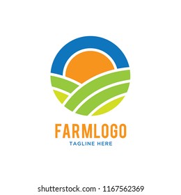 farm logo design template
