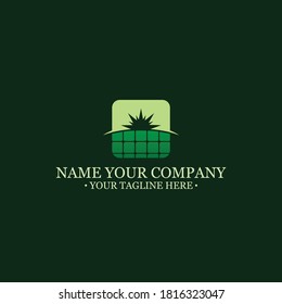 plantilla de vector de diseño de logotipo de granja