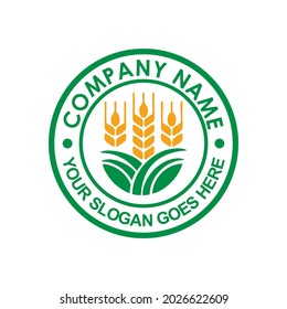 farm logo , environment logo vector