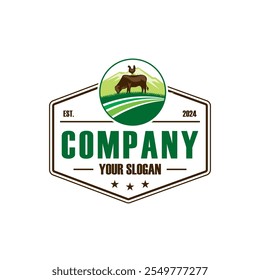 farm logo , farming logo vector