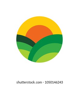 Farm Logo Icon Design