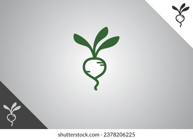 Farm logo. Minimal and modern logotype. Perfect logo for business related to agriculture industry, wheat farm, farm field, natural harvest, breeder. Isolated background. Vector eps 10.