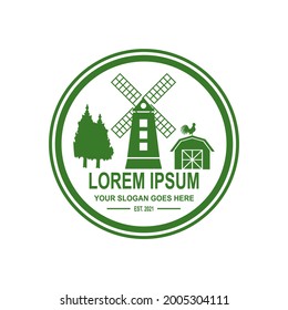 Agrarlogo, Naturlogo, Vektorgrafik