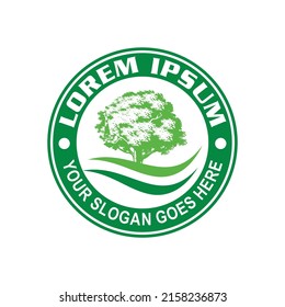 farm logo , nature logo vector