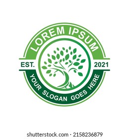 farm logo , nature logo vector