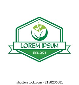 farm logo , nature logo vector