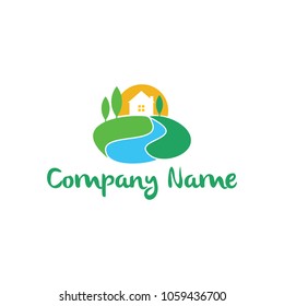 Farm Logo, Organic Product Sign and logo. Vector.