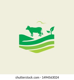 Farm Logo Simple
This logo is a combination of cow and plantation
suitable for your business