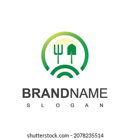 Farm Logo Template, Agriculture Company Symbol