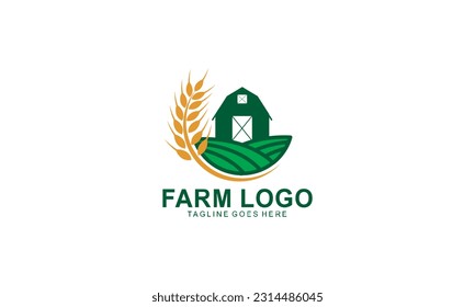 farm logo vector. farm logo