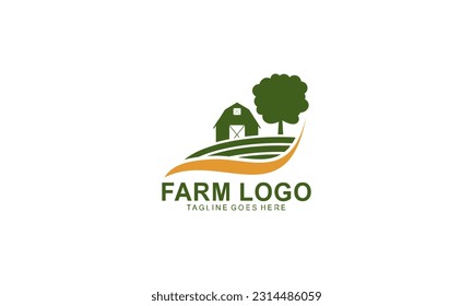 farm logo vector. farm logo